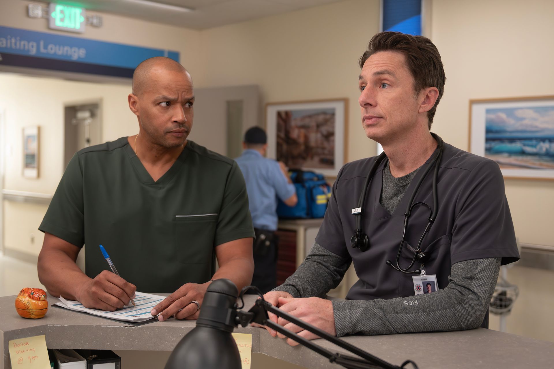 Featured image Ava Bunn joins Scrubs revival X Mayo and Joel Kim exit