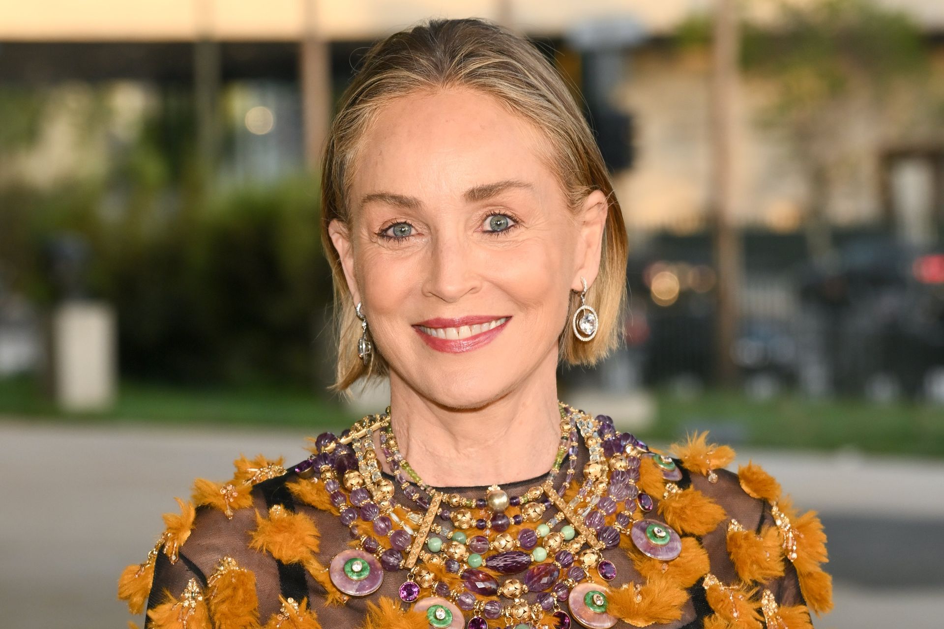 Featured image Sharon Stone quit weed stopped meds says Like going off heroin