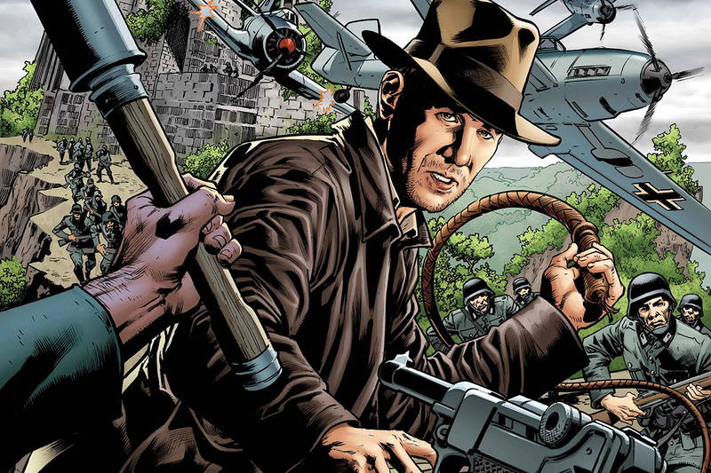 Featured image Indiana Jones as a Marvel Comic Hero