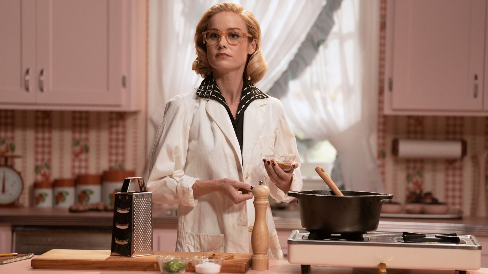 Featured image The stunning 50s set of Brie Larsons Apple TV miniseries