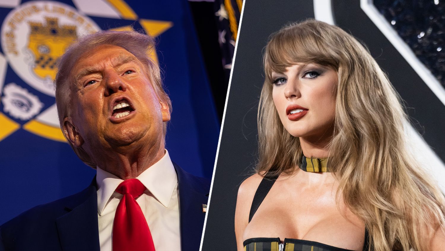 Featured image Trump Trolls Taylor Swift Song Use Faces Copyright Silence