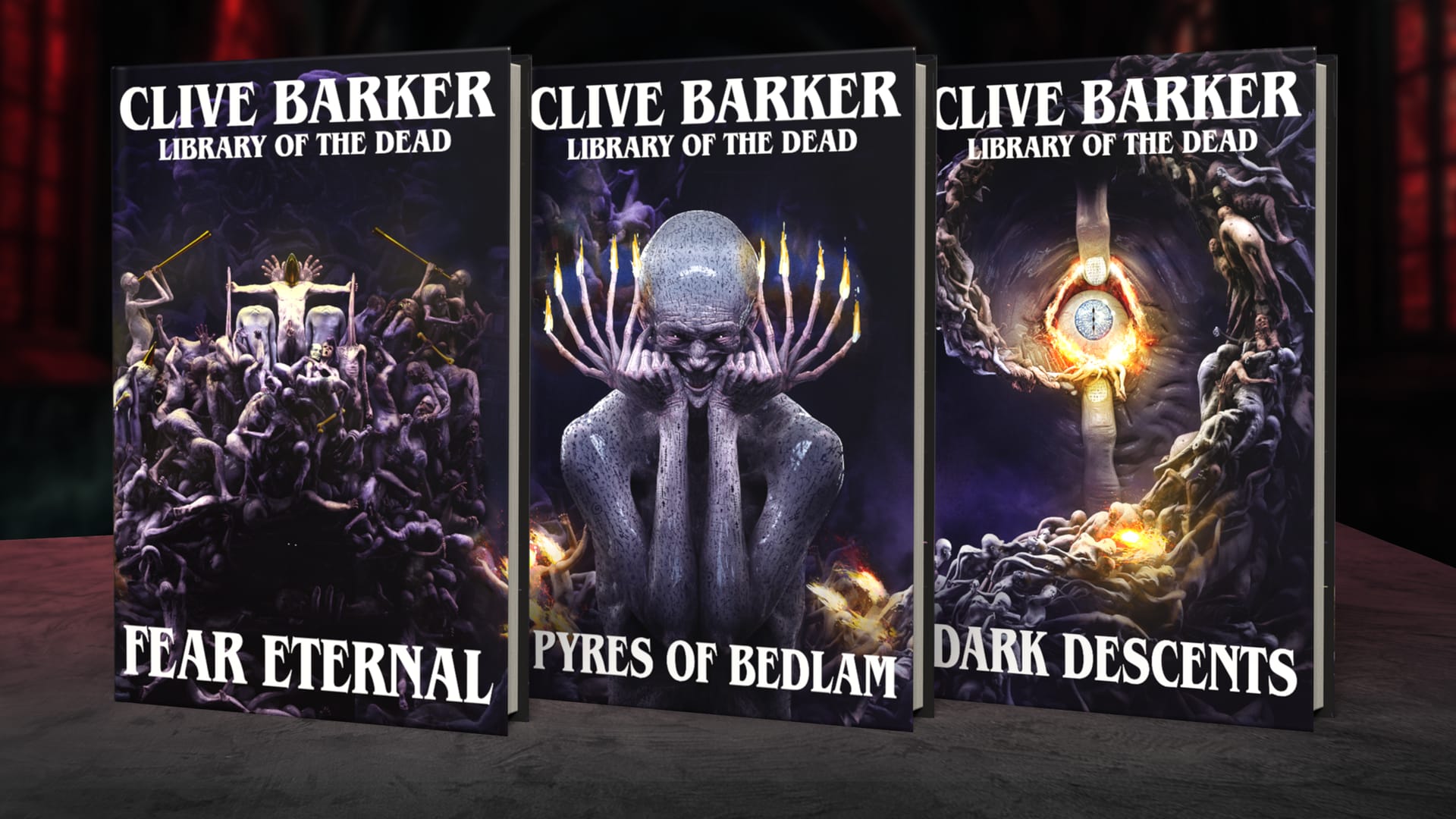 Featured image Clive Barker Announces Exclusive Library of the Dead Book Series