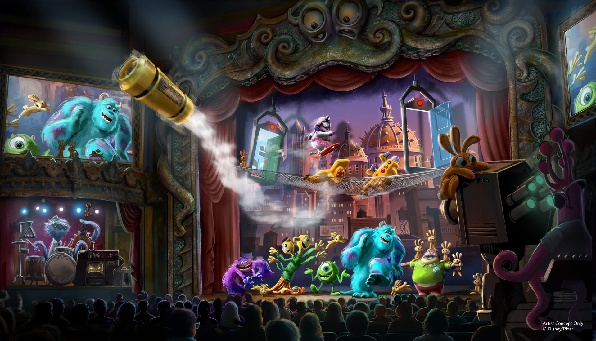 Featured image Monsters Inc Theme Park Land Opens at Disney World 2027