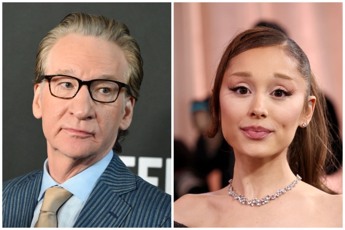 Featured image Mahers Ariana Grande weight joke causes audience groans