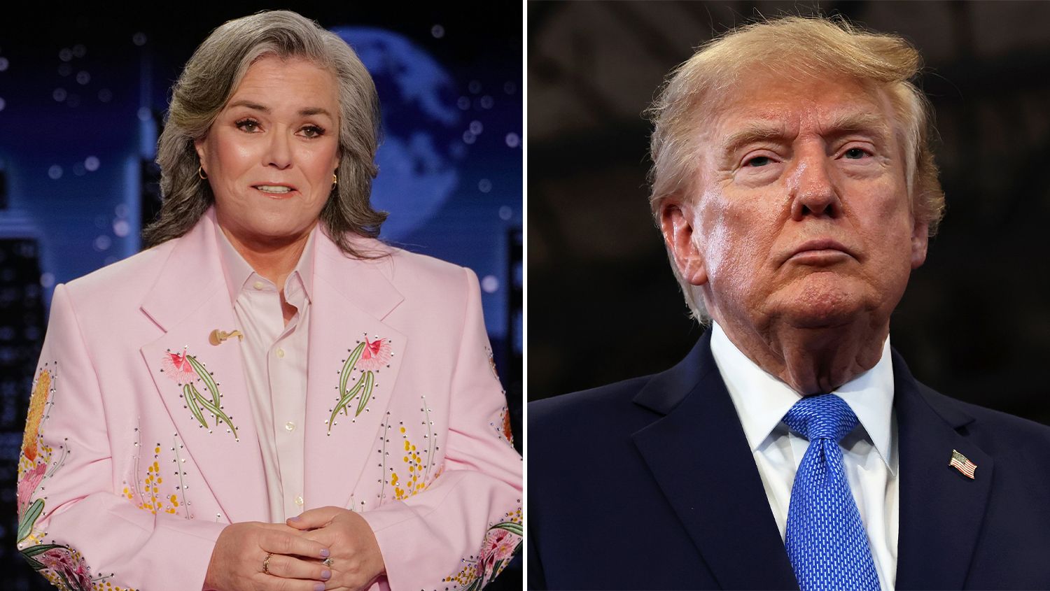 Featured image Rosie ODonnell takes aim at Trump live on Kimmel