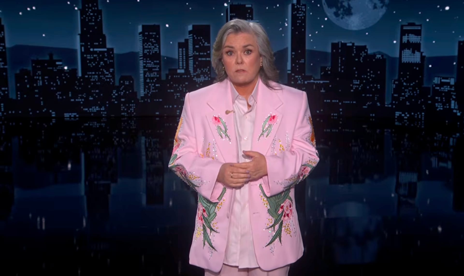 Featured image Rosie ODonnell hosts Kimmel attacks Trump honors Panettiere