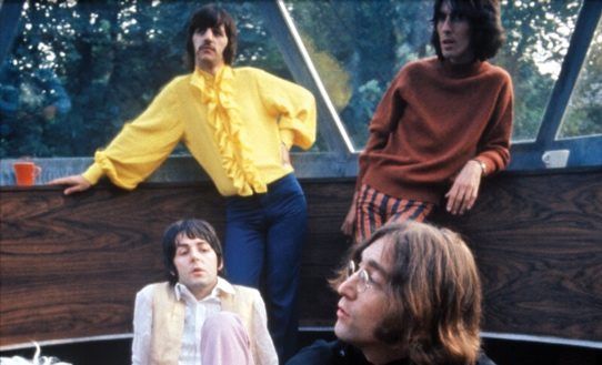 Featured image Beatles merch partnership with Apple Corps and Universal Music