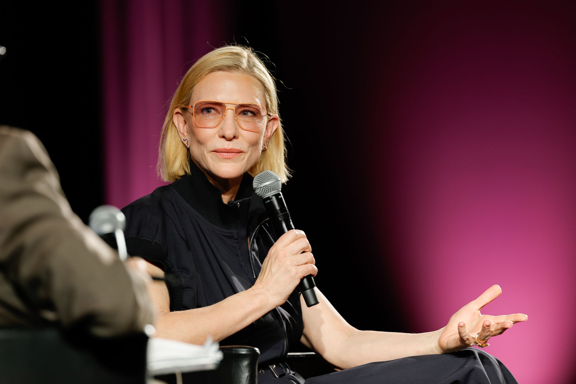 Featured image Cate Blanchett at Tokyo Film Festival with Displacement Shorts