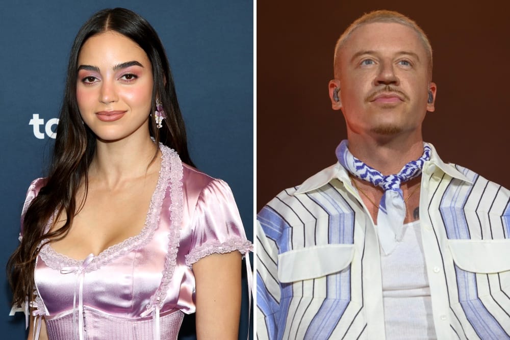 Featured image Melissa Barrera on Macklemore and Ed Sheeran support