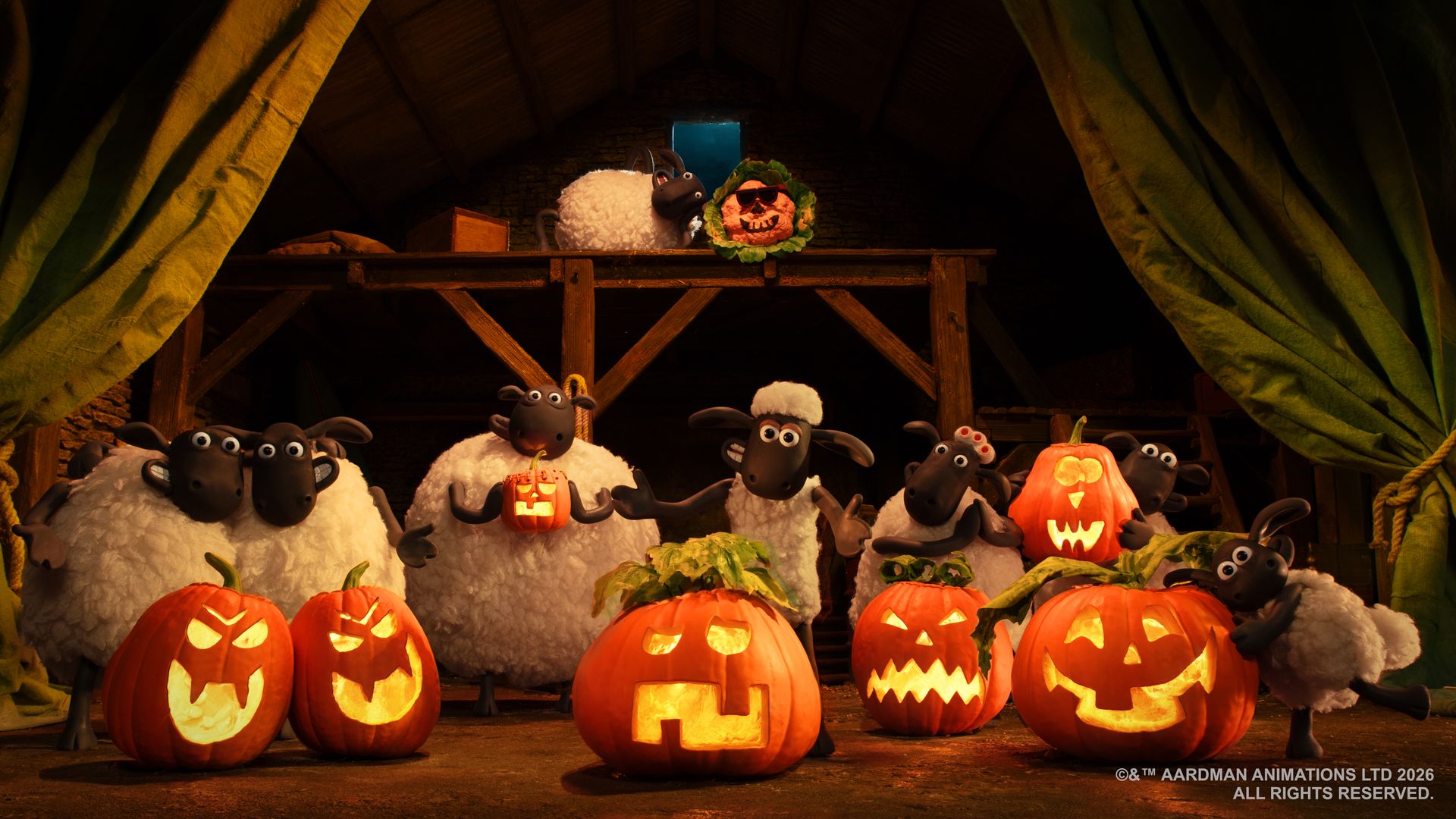 Featured image Shaun the Sheep inspired by Universal Monsters and Hammer Horror