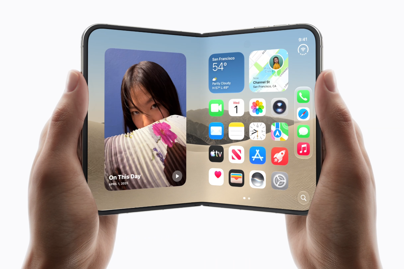 Featured image Apple unveils the iPhone Duo its first foldable smartphone