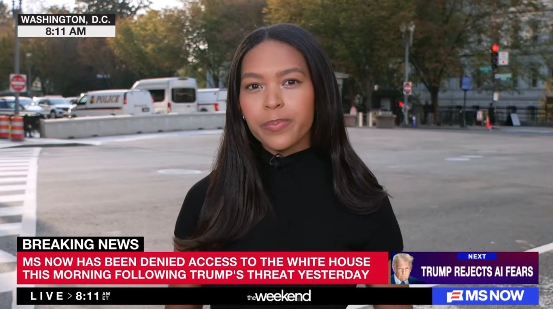 Featured image Trump Ban Denies Journalists White House Entry